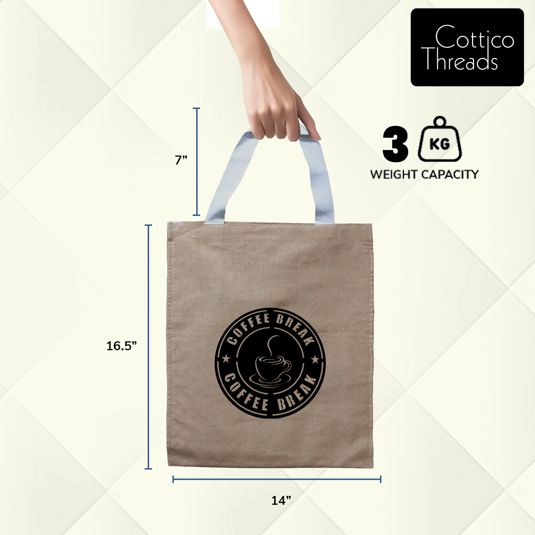 Coffee Vibes Only Tote – Because Life’s Better with Coffee in Hand