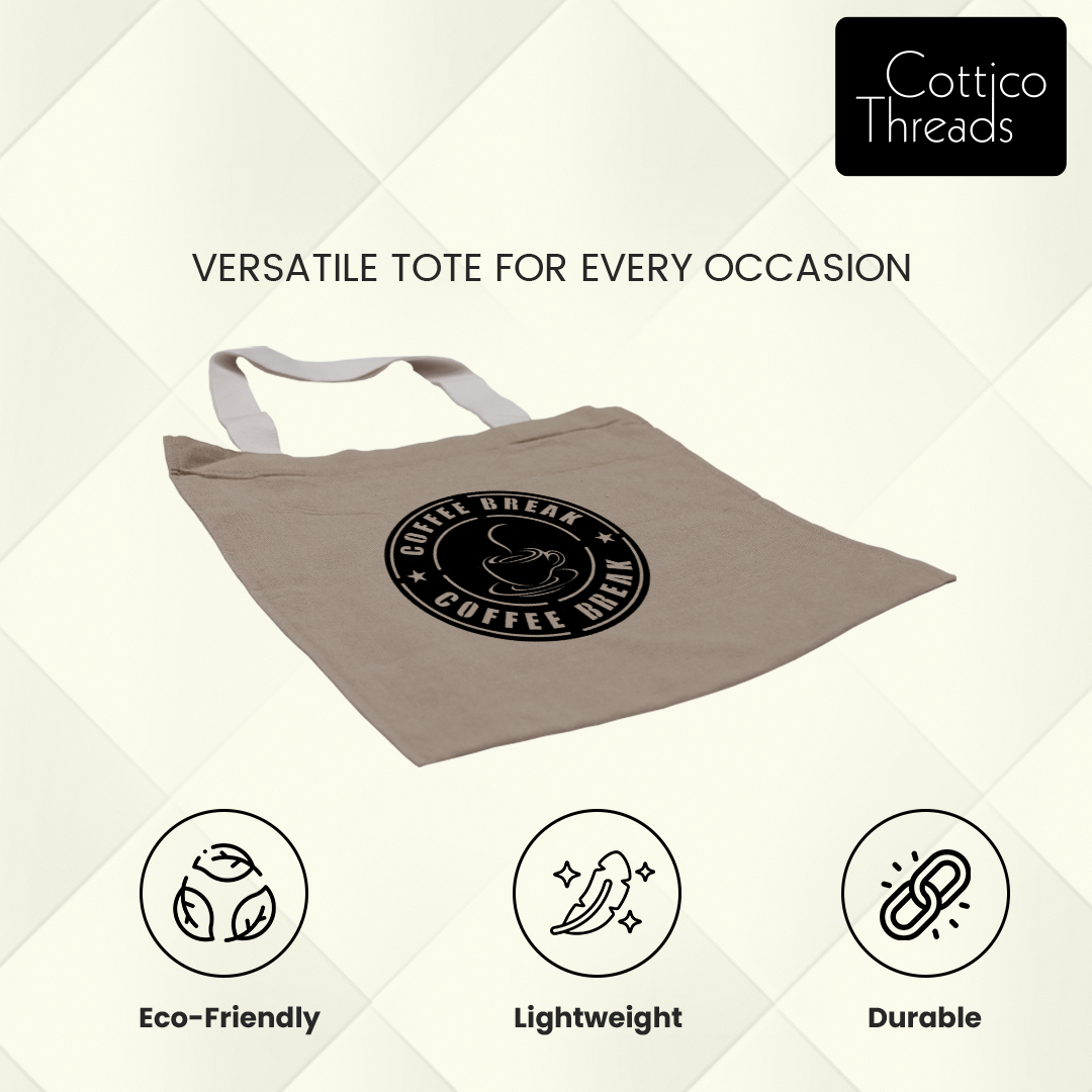 Coffee Vibes Only Tote – Because Life’s Better with Coffee in Hand