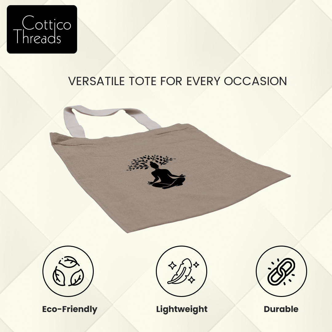 Yoga Tote – Elegant, Sustainable Tote for Yoga, Pilates, and Daily Use