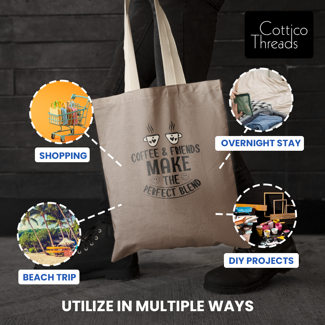 Fueled by Coffee Tote – The Ultimate Bag for the Caffeinated Life