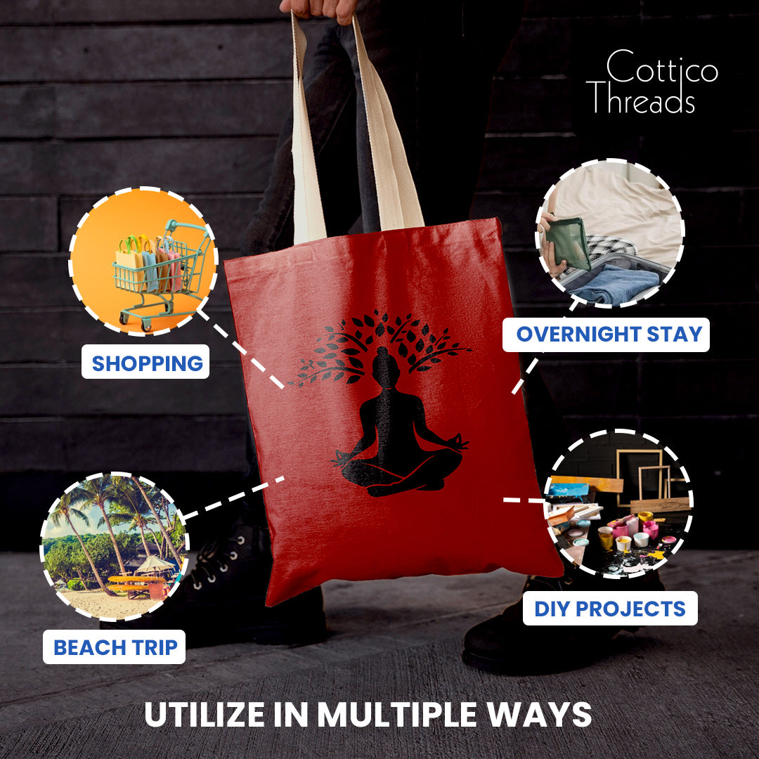 Yoga Tote Bag – Mindful and Stylish Tote for Yoga Gear and Beyond