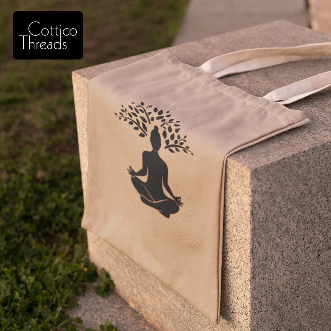 Yoga Tote – Elegant, Sustainable Tote for Yoga, Pilates, and Daily Use
