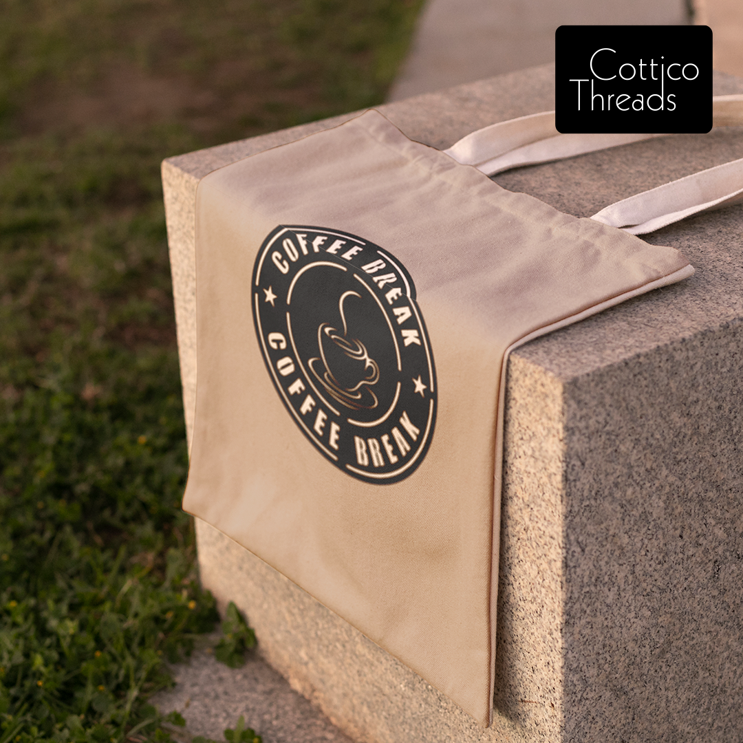 Coffee Vibes Only Tote – Because Life’s Better with Coffee in Hand