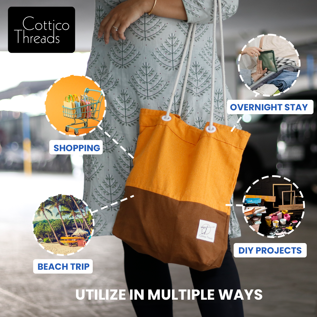 Duo Colour Tote Bag