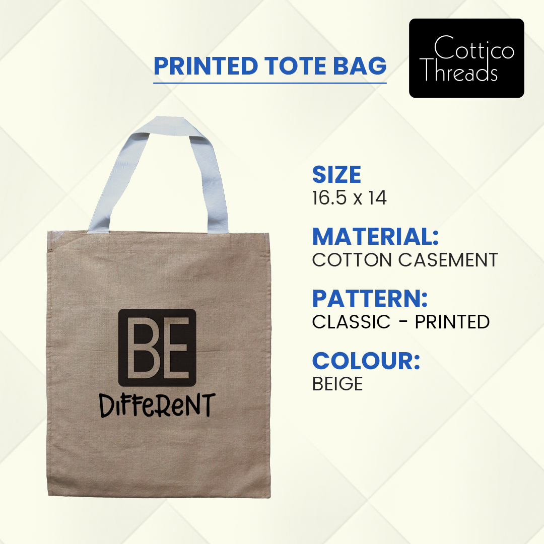 Be Different, Be Bold Tote – Carry Confidence and Originality with Style