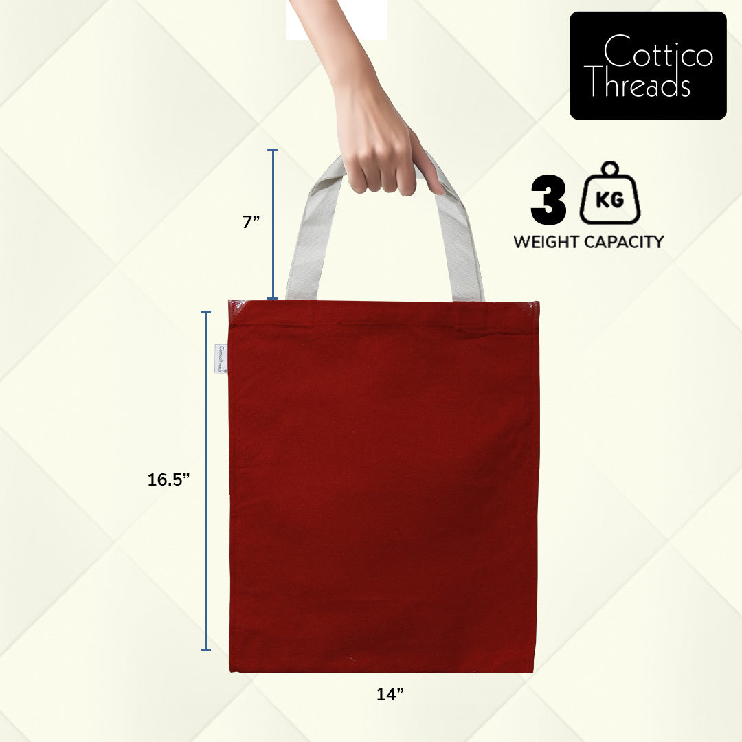 Effortless Style: Classic Plain Tote Bag