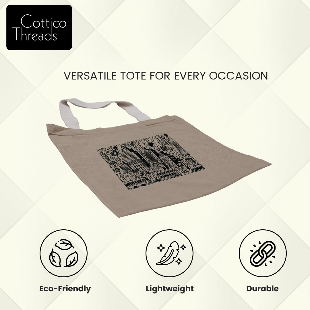 Cityscape Chic Tote – Carry the Urban Vibe Everywhere You Go