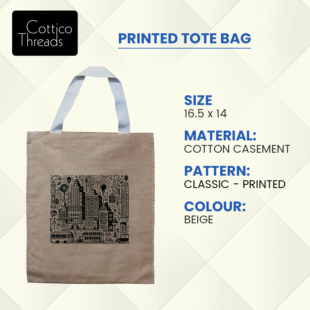 Cityscape Chic Tote – Carry the Urban Vibe Everywhere You Go