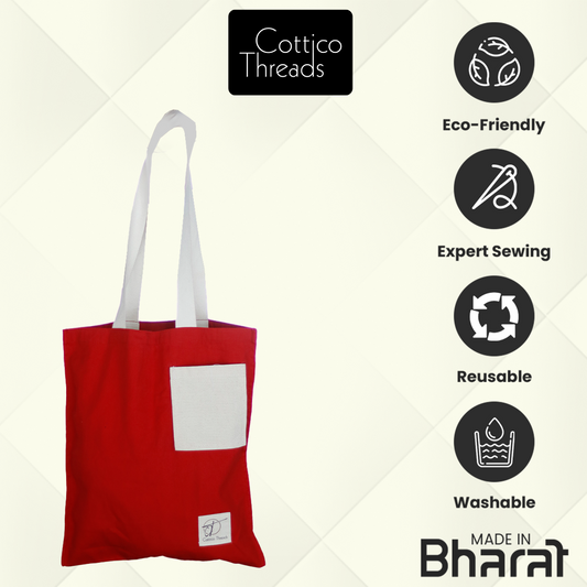 Pocket Tote Bag