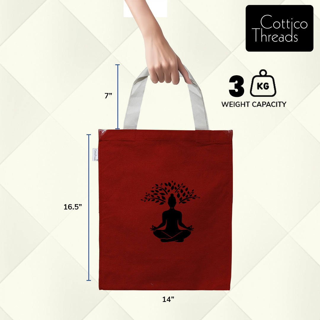 Yoga Tote Bag – Mindful and Stylish Tote for Yoga Gear and Beyond