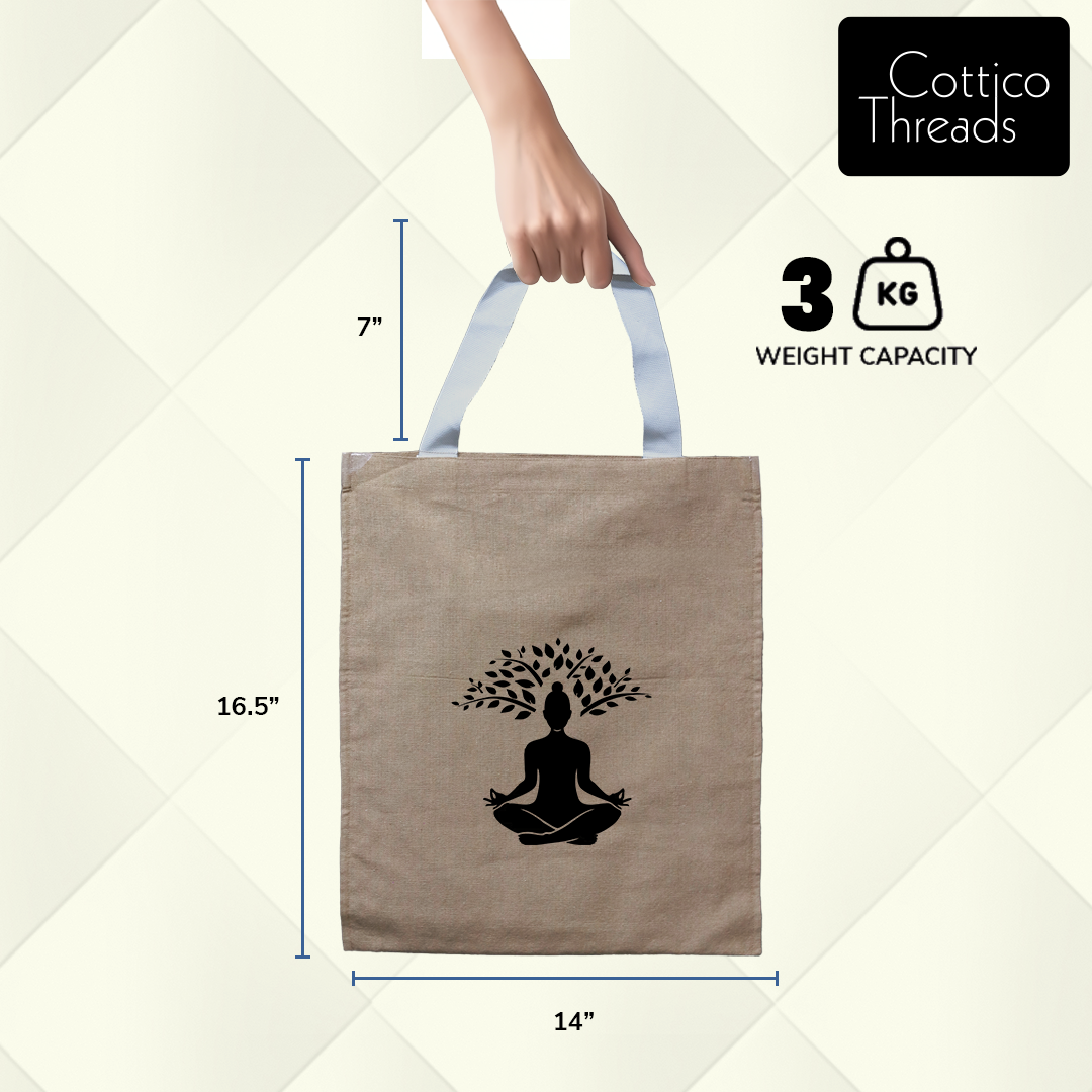Yoga Tote – Elegant, Sustainable Tote for Yoga, Pilates, and Daily Use