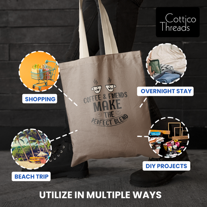 Fueled by Coffee Tote – The Ultimate Bag for the Caffeinated Life