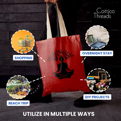 Yoga Tote Bag – Mindful and Stylish Tote for Yoga Gear and Beyond