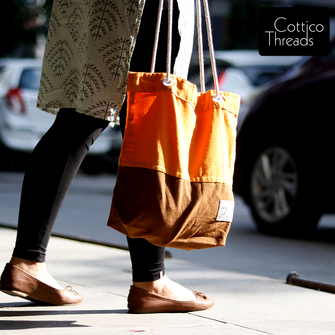 Duo Colour Tote Bag