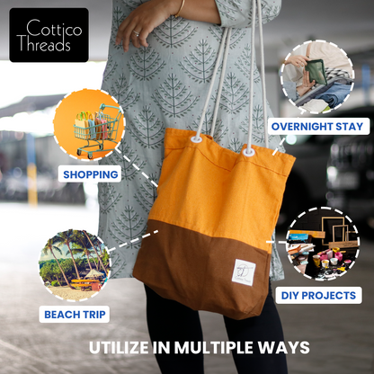 Duo Colour Tote Bag