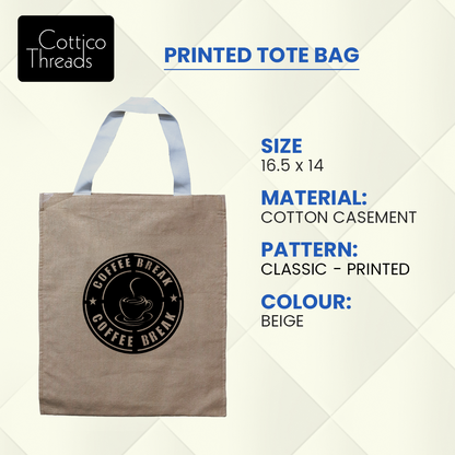 Coffee Vibes Only Tote – Because Life’s Better with Coffee in Hand