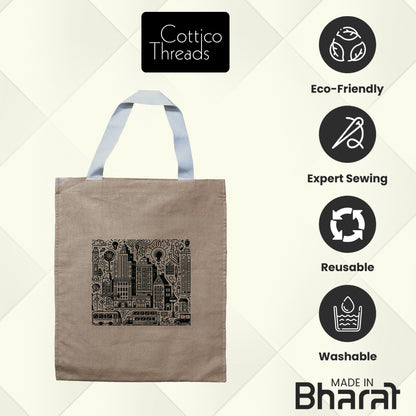Cityscape Chic Tote – Carry the Urban Vibe Everywhere You Go