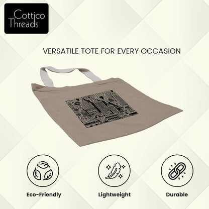 Cityscape Chic Tote – Carry the Urban Vibe Everywhere You Go